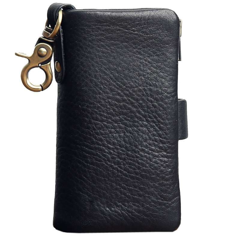 キーケース　メンズ 本革シンプルスマートキー収納ケース